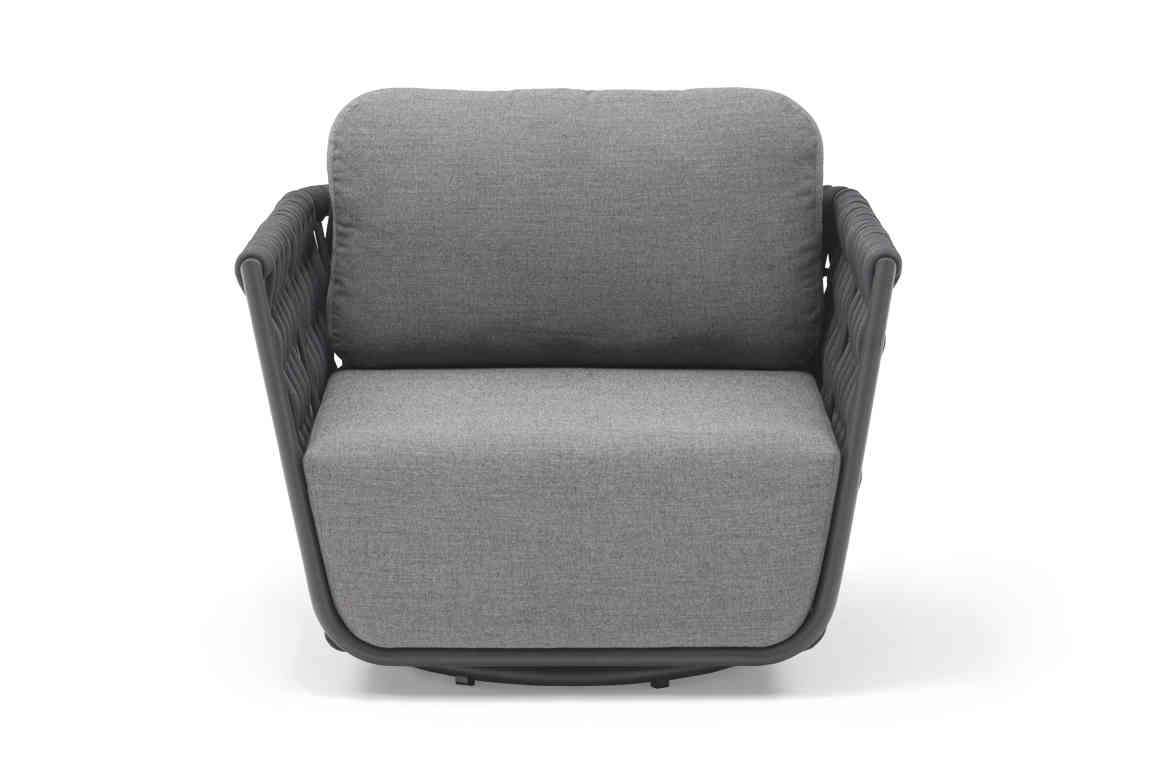 HUG swivel armchair